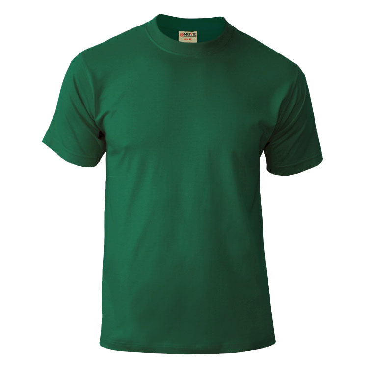 Мужская темно-зеленая футболка
